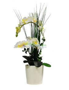 Yapay Orkideli aranjman