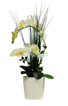 Yapay Orkideli aranjman
